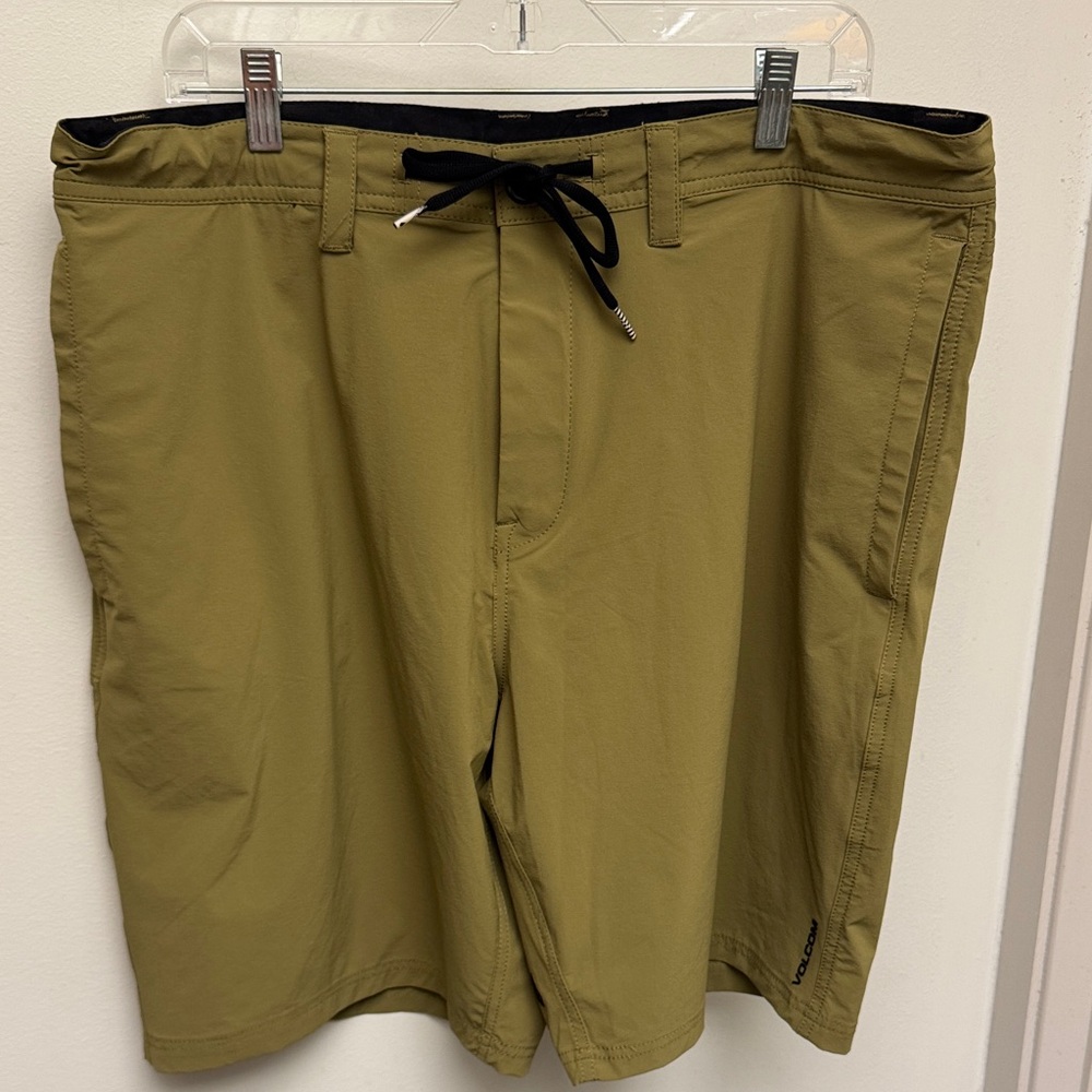Volcom Mustard Yellow Shorts 38 (used once )